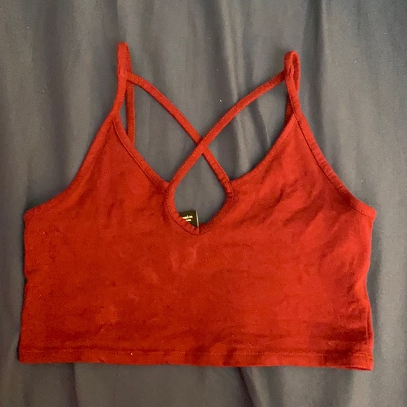 Forever 21 Tops - Burgundy Tank Top